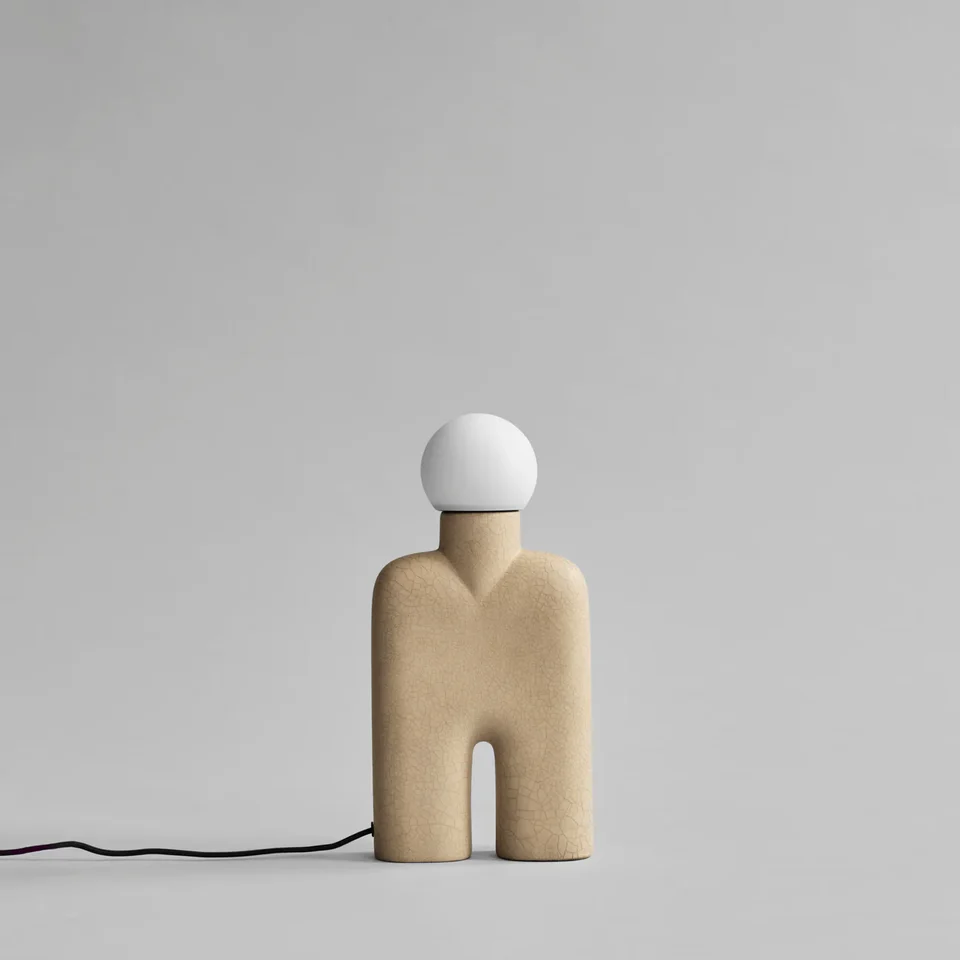 眼鏡蛇桌燈 - 沙色