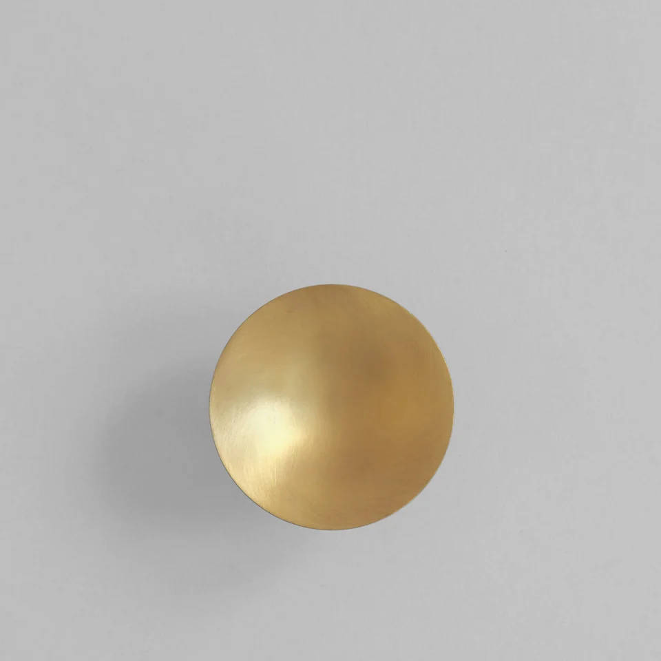 鈸型旋鈕,大 - 黃銅色