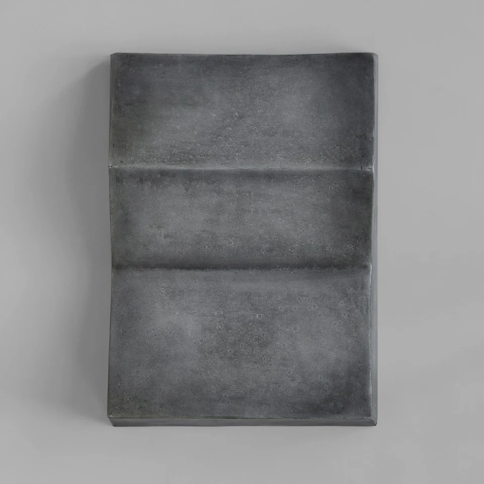 Sculpt 雕塑藝術壁飾,人像,迷你 - 深灰色