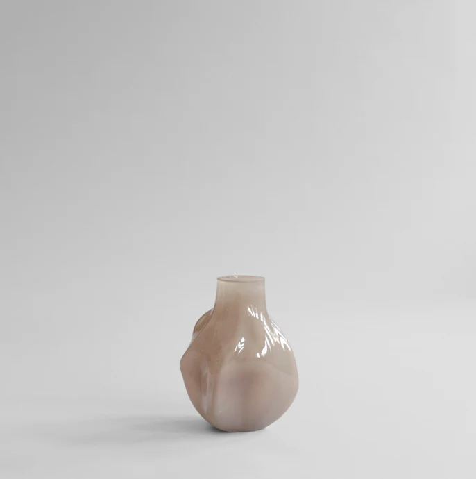 Bakku 花瓶,中 - 煙霧沙漠色