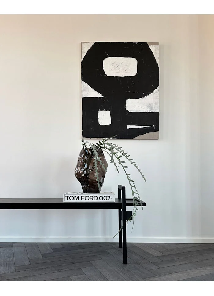 Katachi 花瓶,中 - 煙霧森林色