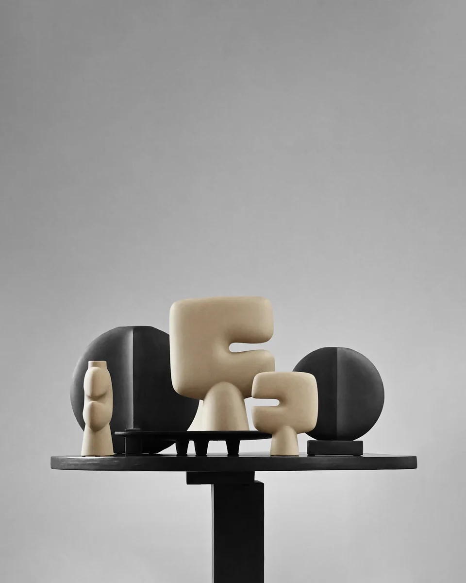 部落花瓶,迷你 - 沙色