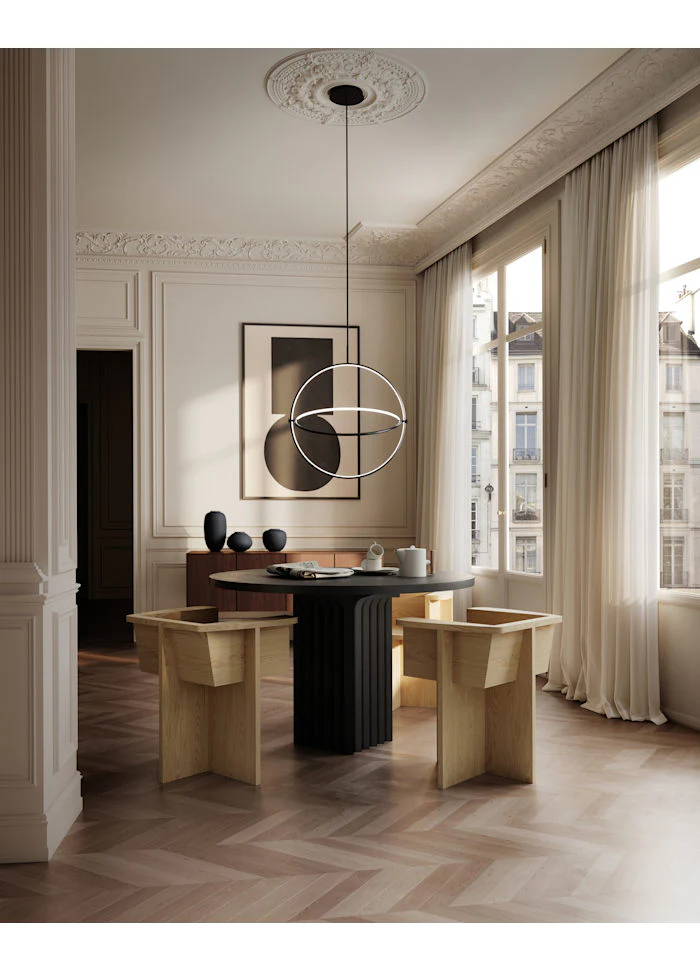 Brutus餐椅 - 天然橡木