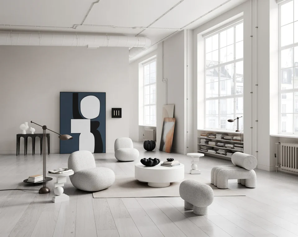 碟型檯燈 - 青銅色