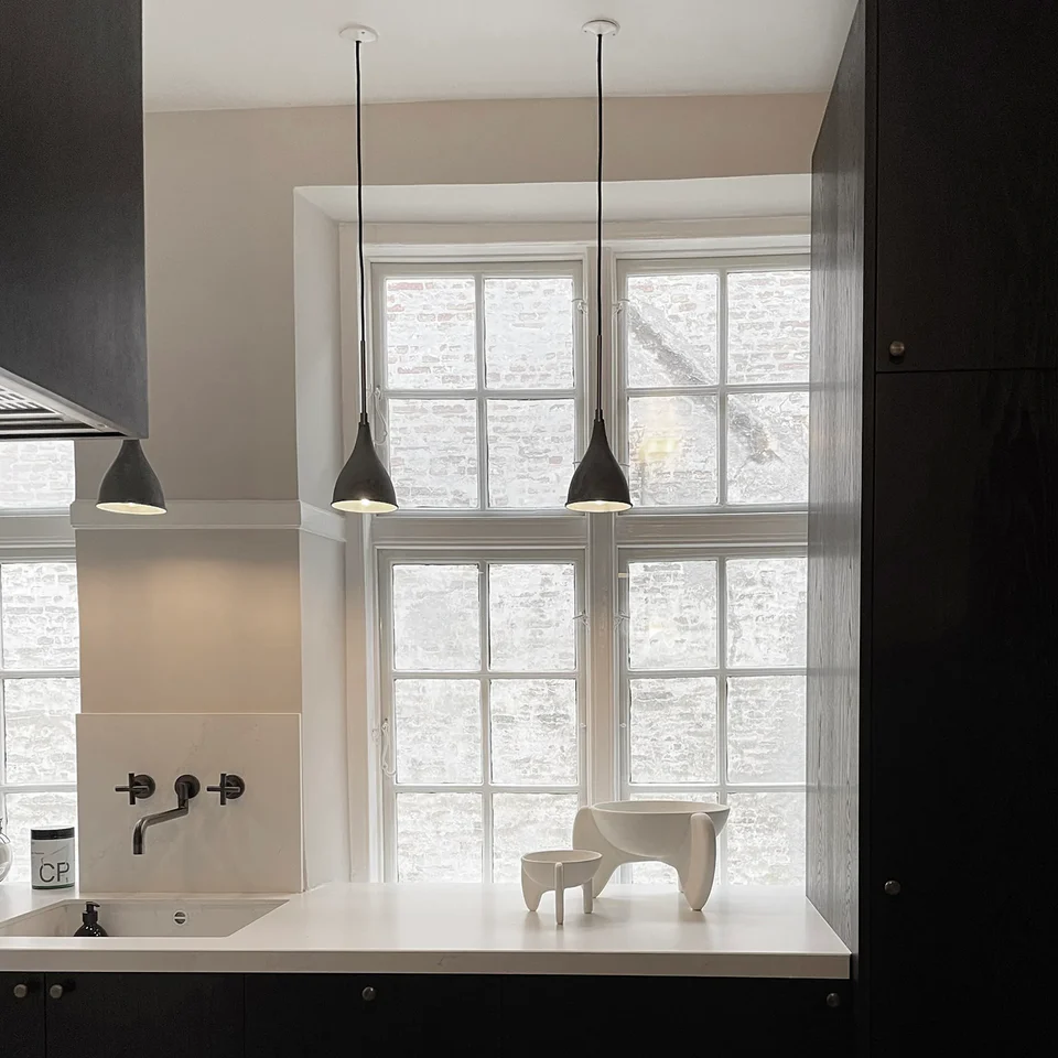 翼碗,大 - 骨白色