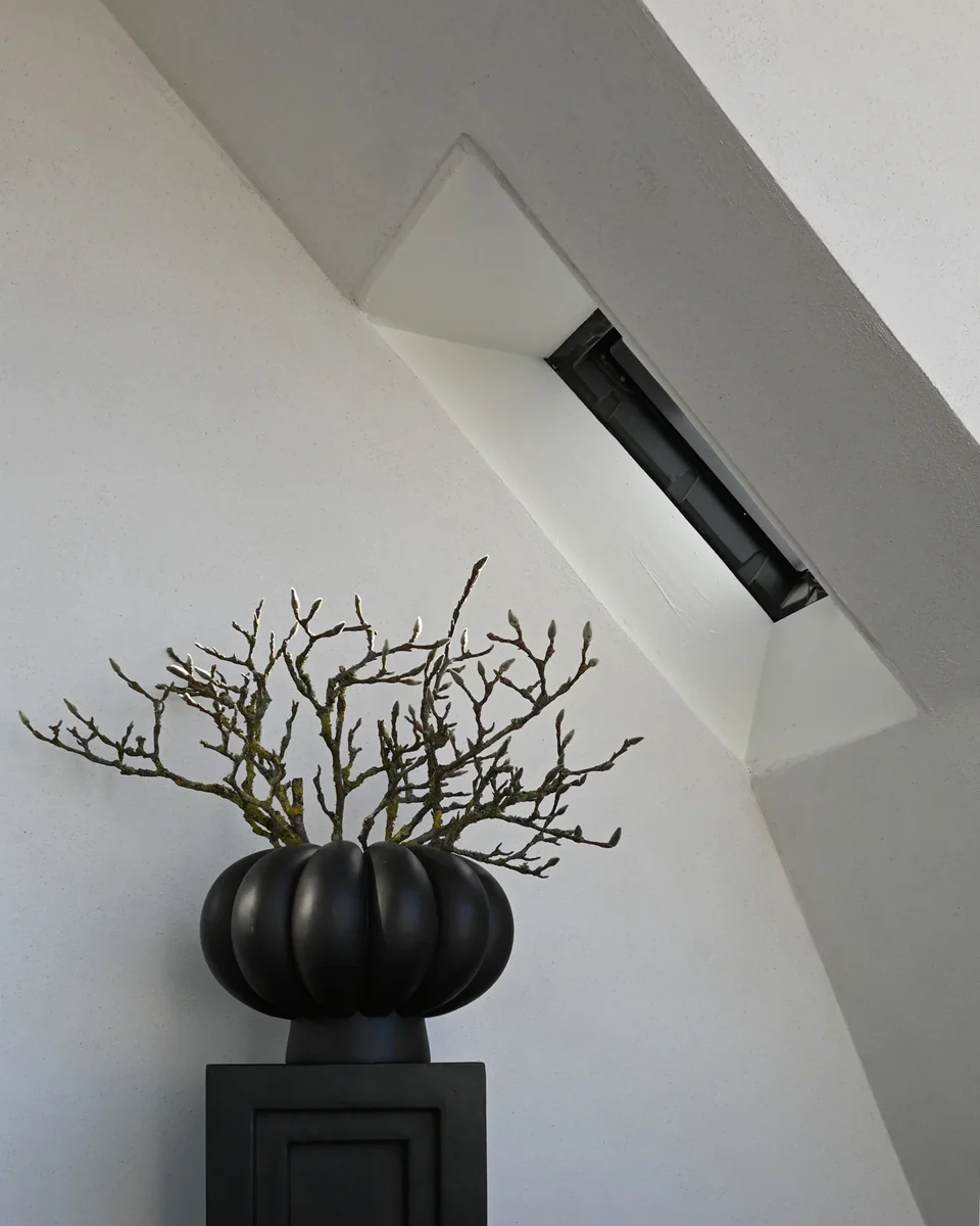 Kabin 圓形花瓶,氣球款 - 咖啡色