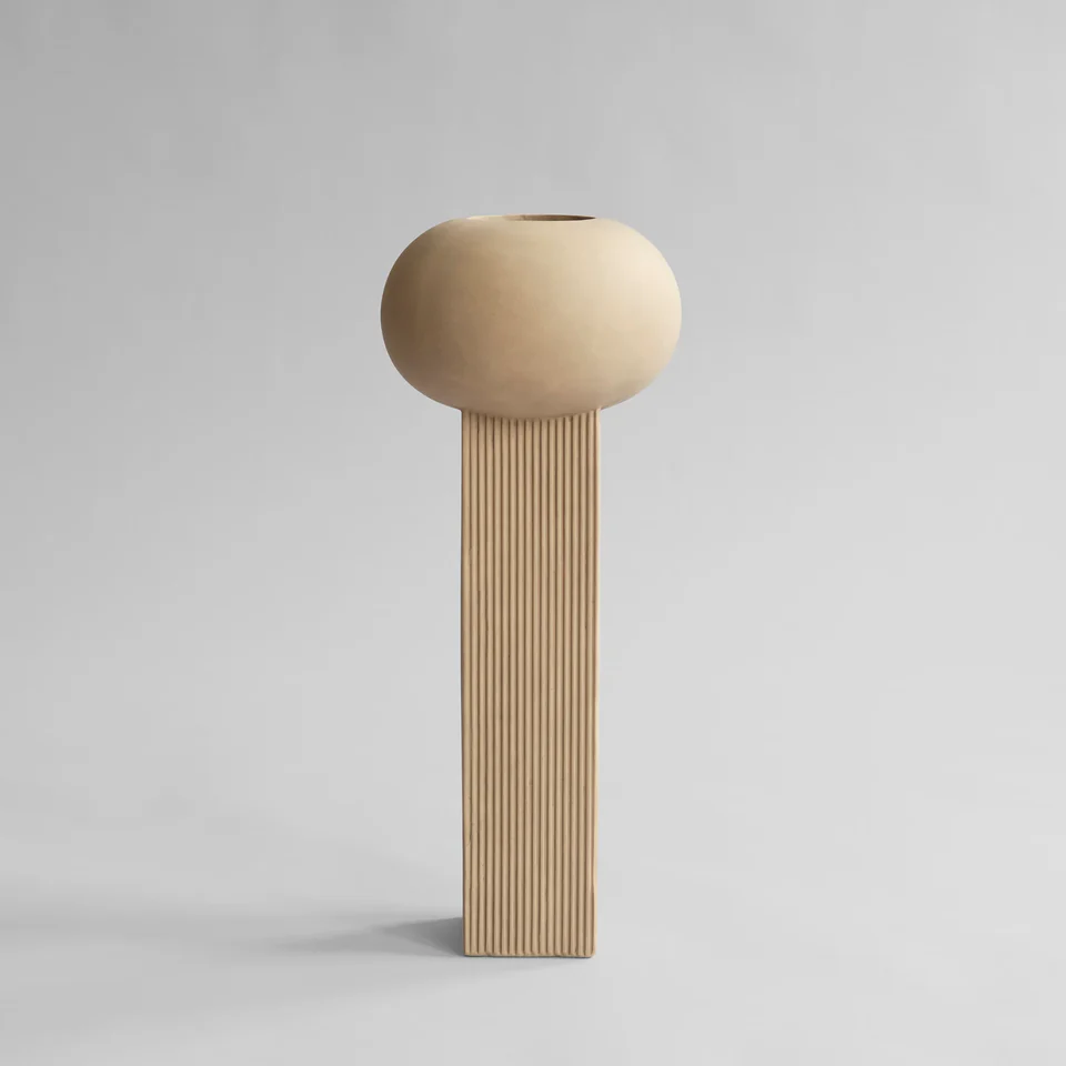 帝國花瓶,大 - 沙色