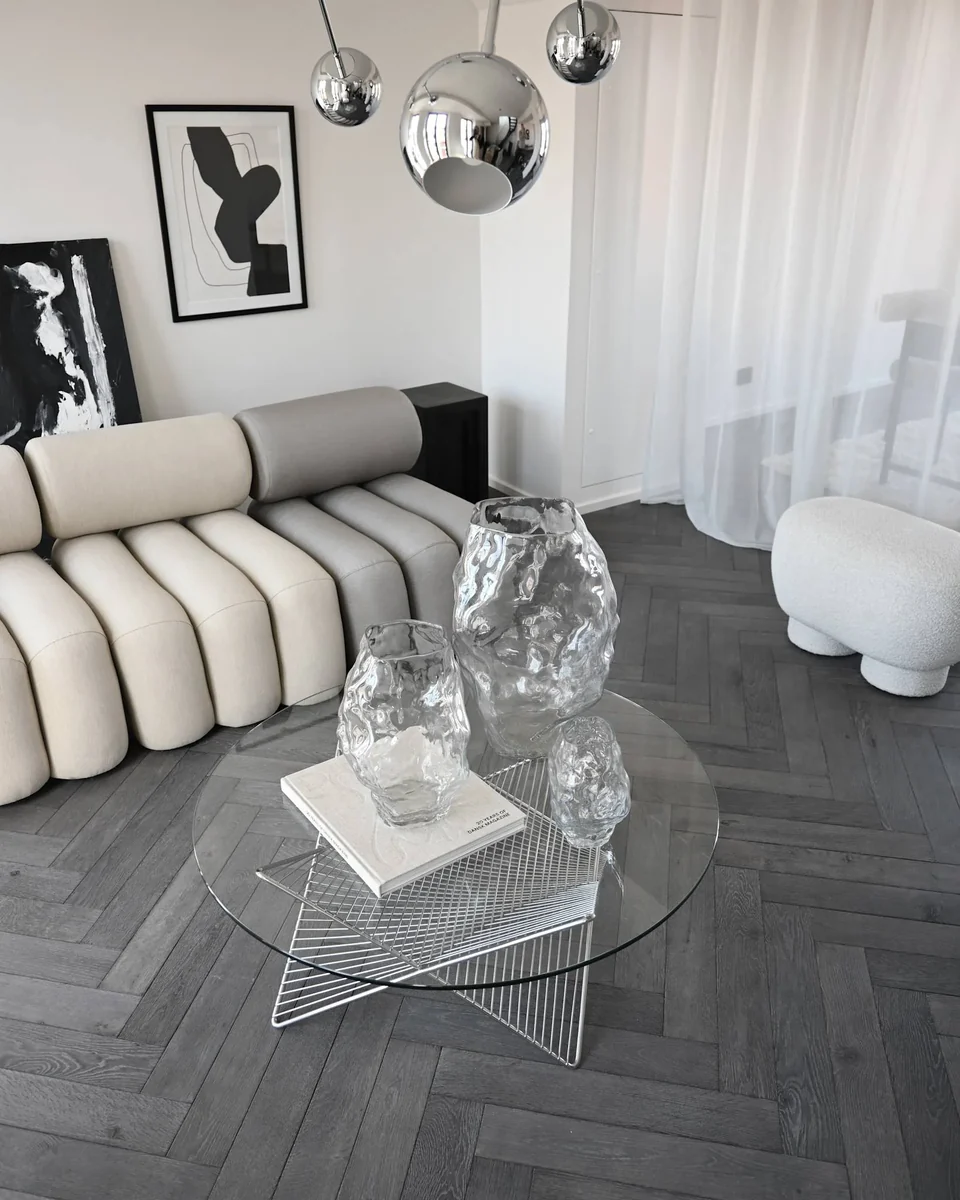 Katachi花瓶,小 - 透明