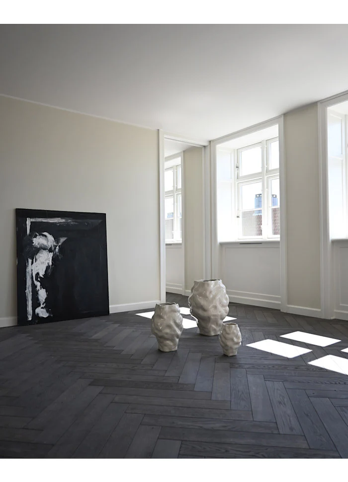 Katachi 花瓶,大 - 高釉樺木色