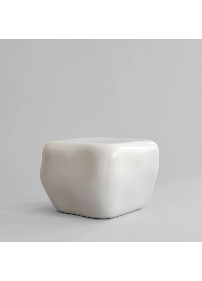 Ishi 咖啡桌, 中 - 亮面白樺木色