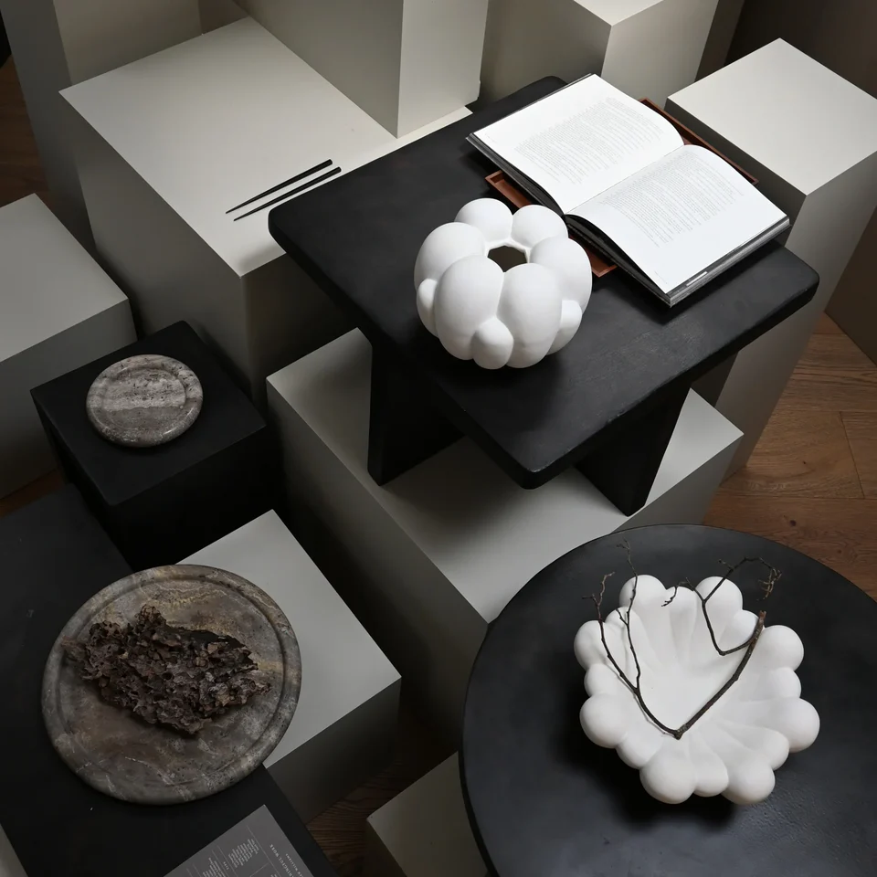 環形托盤,大 - 大地色