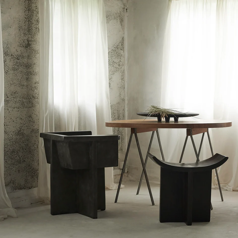 鴨拖盤,大 - 咖啡色