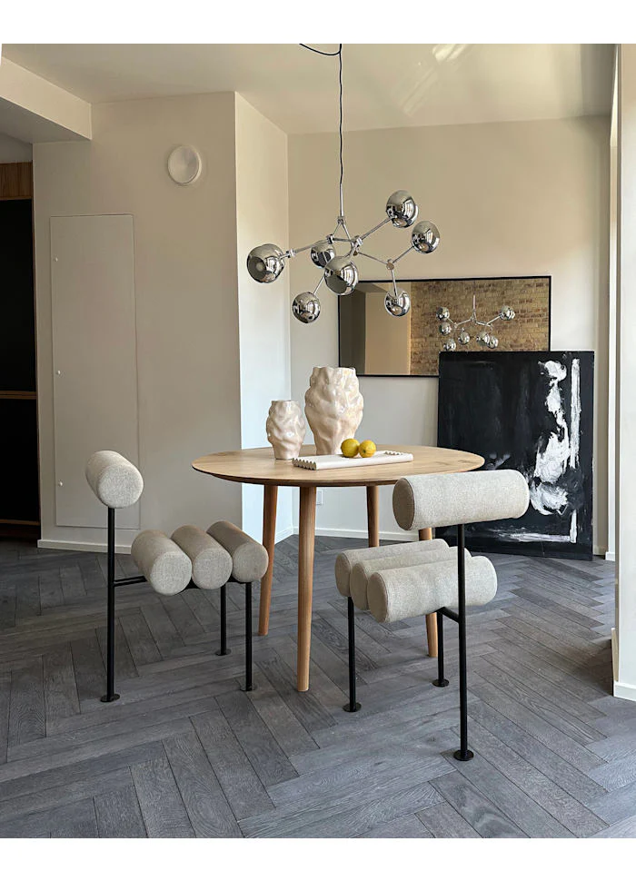 Katachi 花瓶,中 - 高釉樺木色