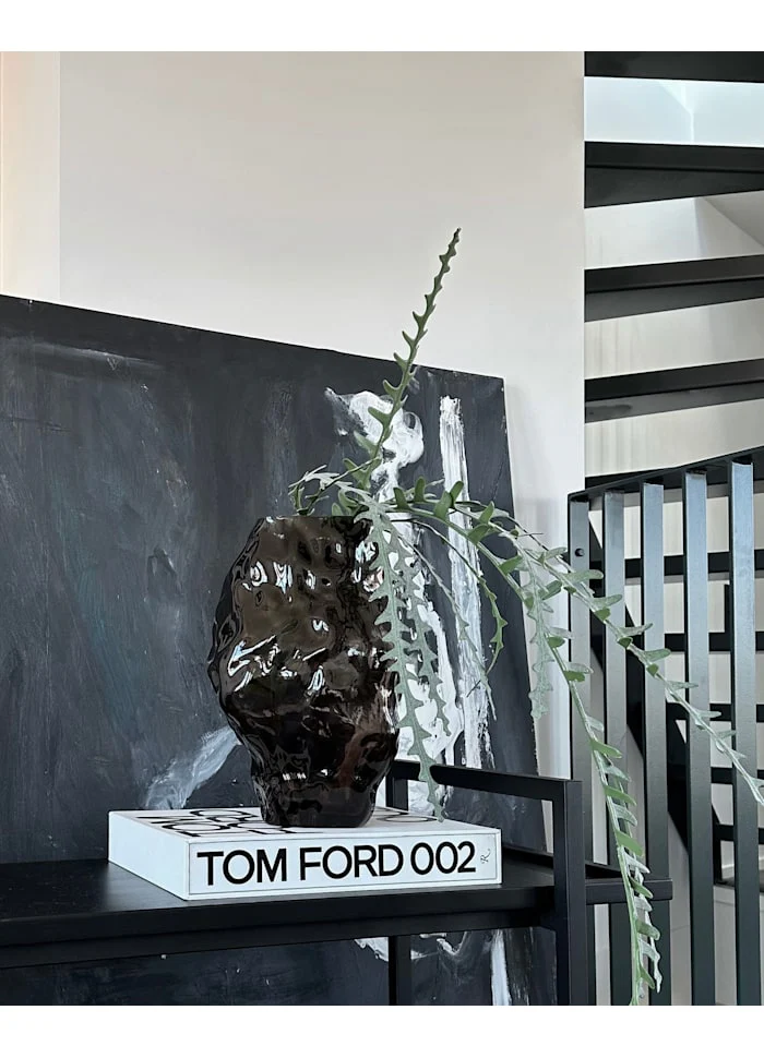 Katachi 花瓶,中 - 煙霧森林色