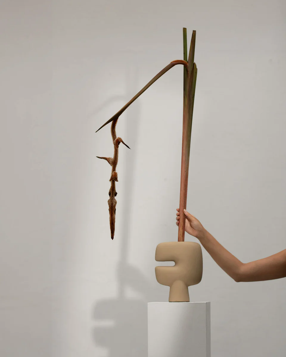 部落花瓶,迷你 - 沙色