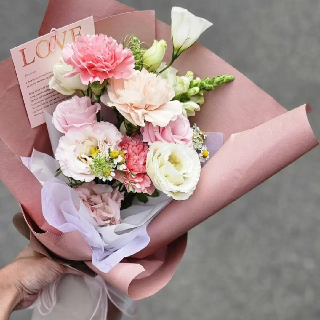 選一束你喜歡的花｜台中客製化花束｜台中花藝教學