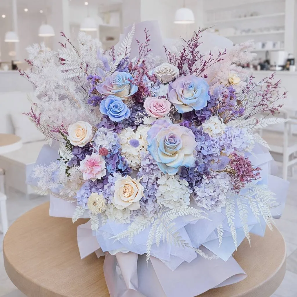 給你一生的浪漫-客製化永生花束