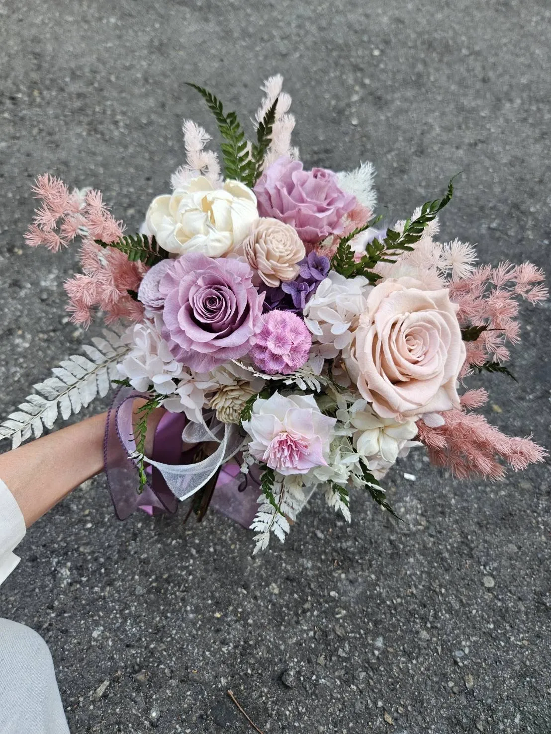 莫內花園-永生捧花