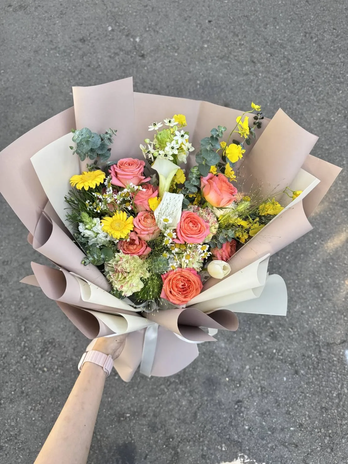 午後微甜-鮮花花束