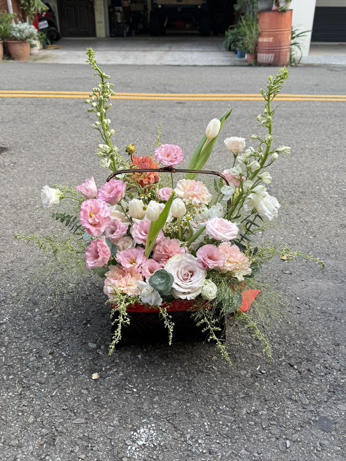 璀璨花絮-鮮花盆花