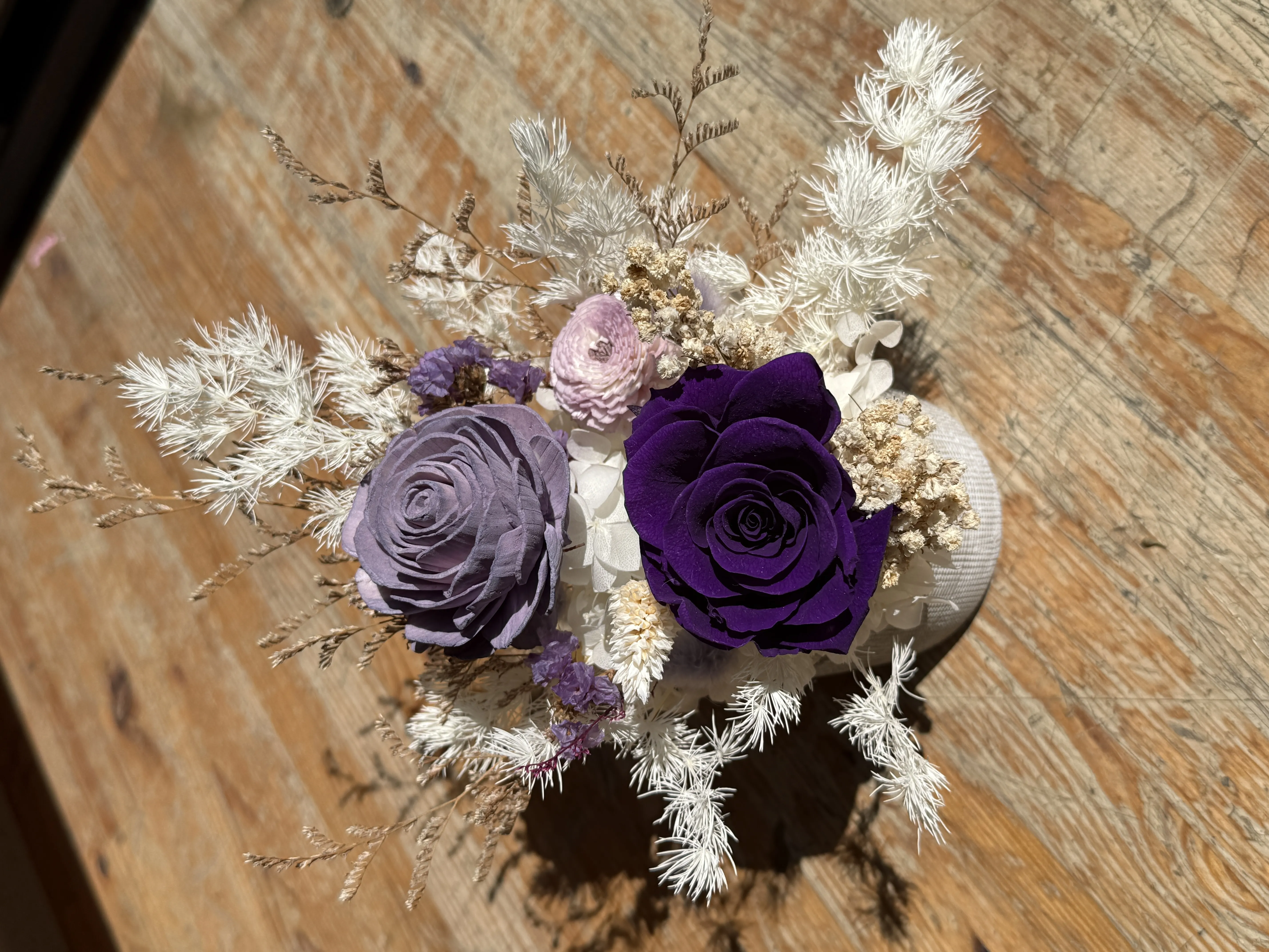 靜謐花歌-永生盆花