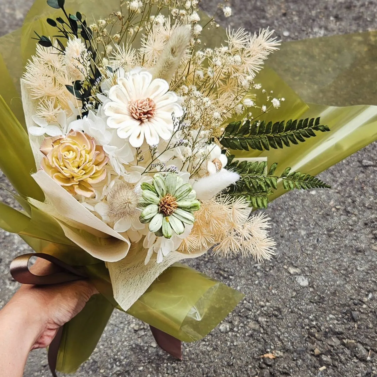 夢幻糖果-永生花束