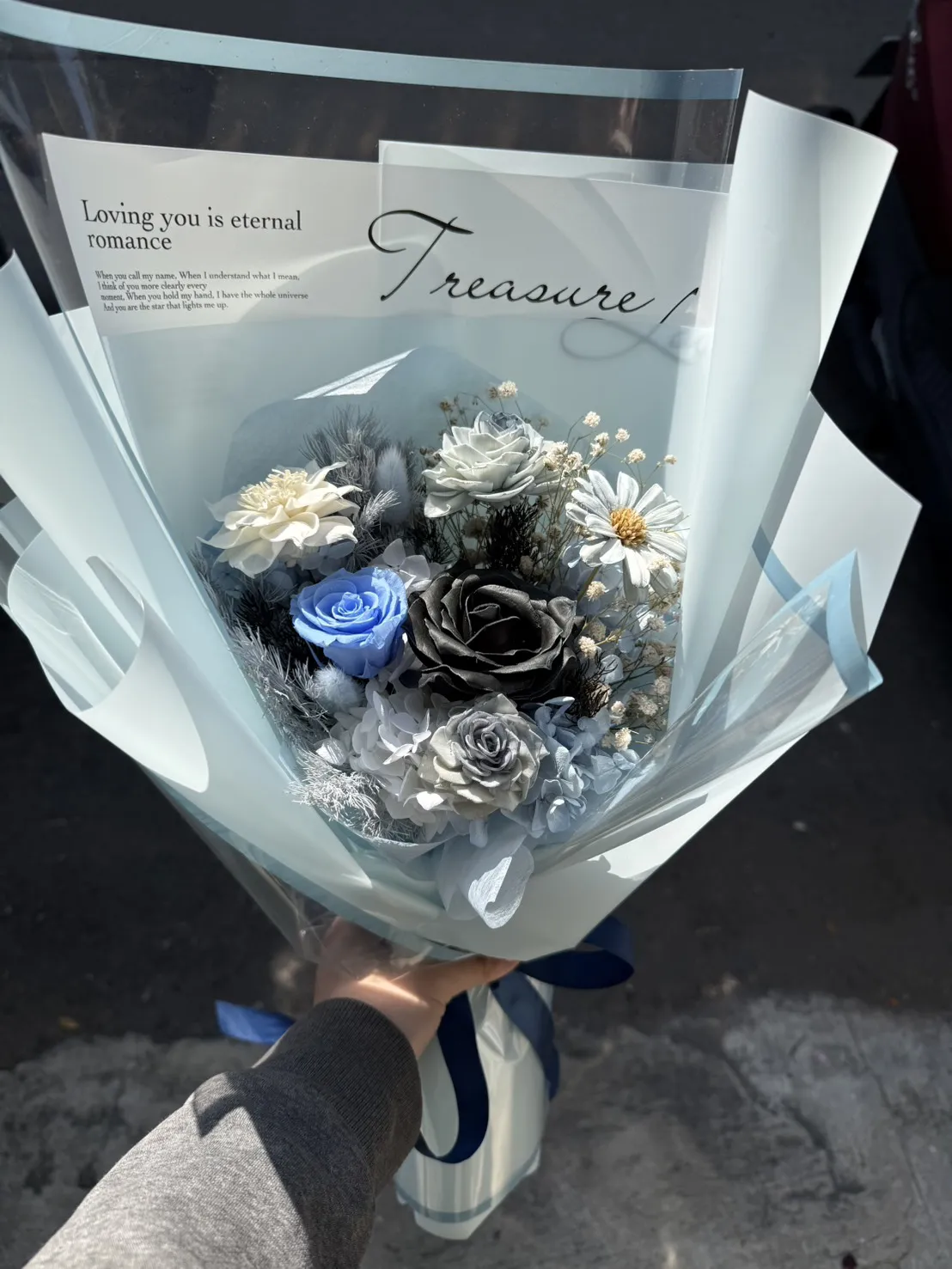 久綻柔語-乾燥永生花束