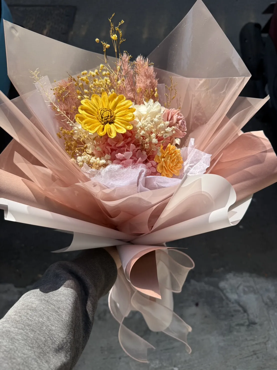 璀璨系列-乾燥永生花束