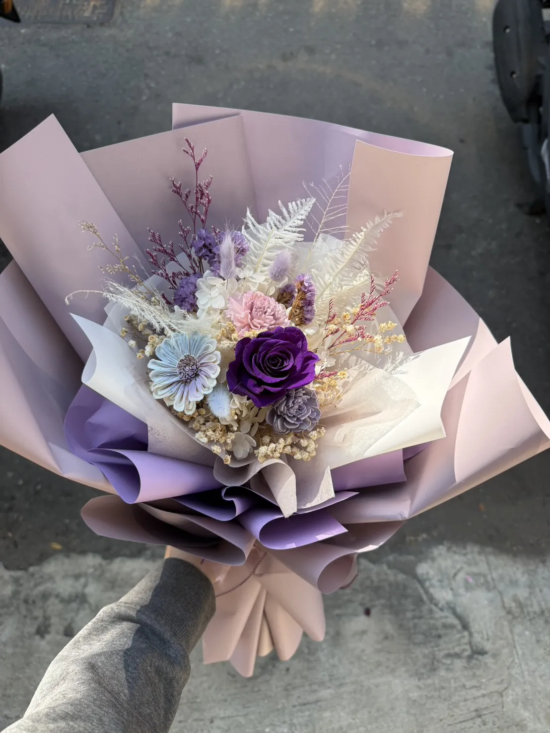 夢幻糖果-永生花束