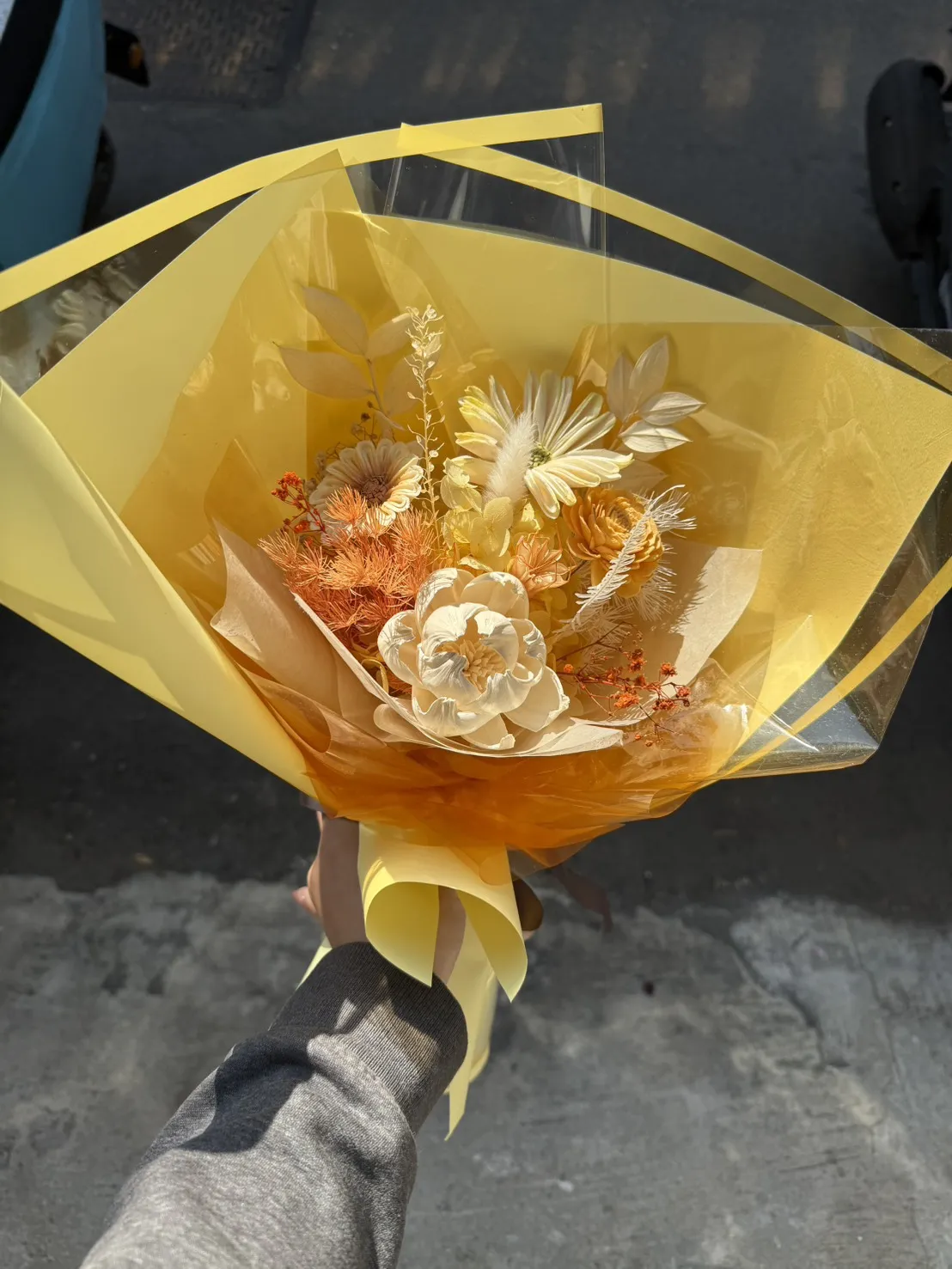 璀璨系列-乾燥永生花束