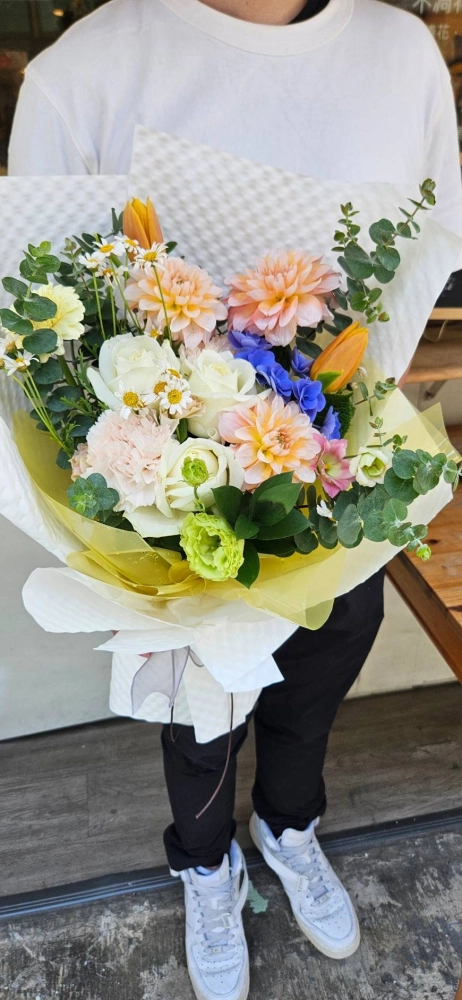 莫內的光-鮮花花束