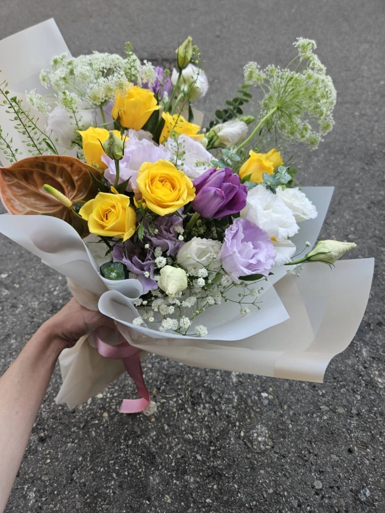 向光生長-鮮花花束