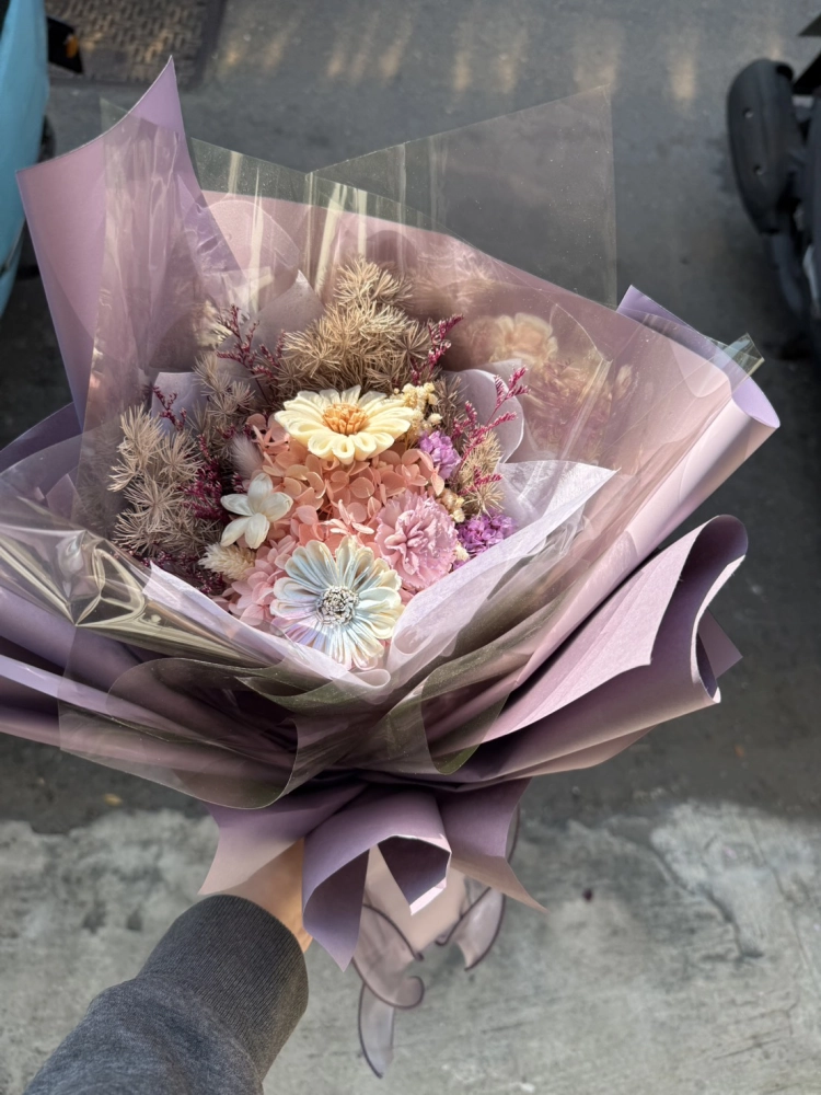 璀璨系列-乾燥永生花束