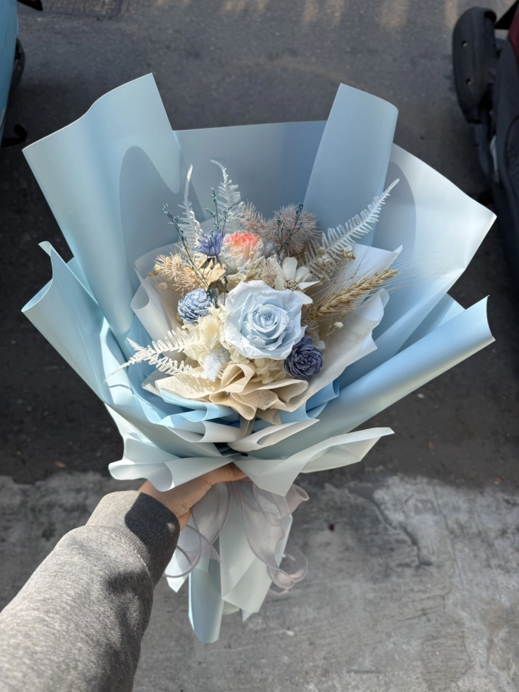 夢幻糖果-永生花束