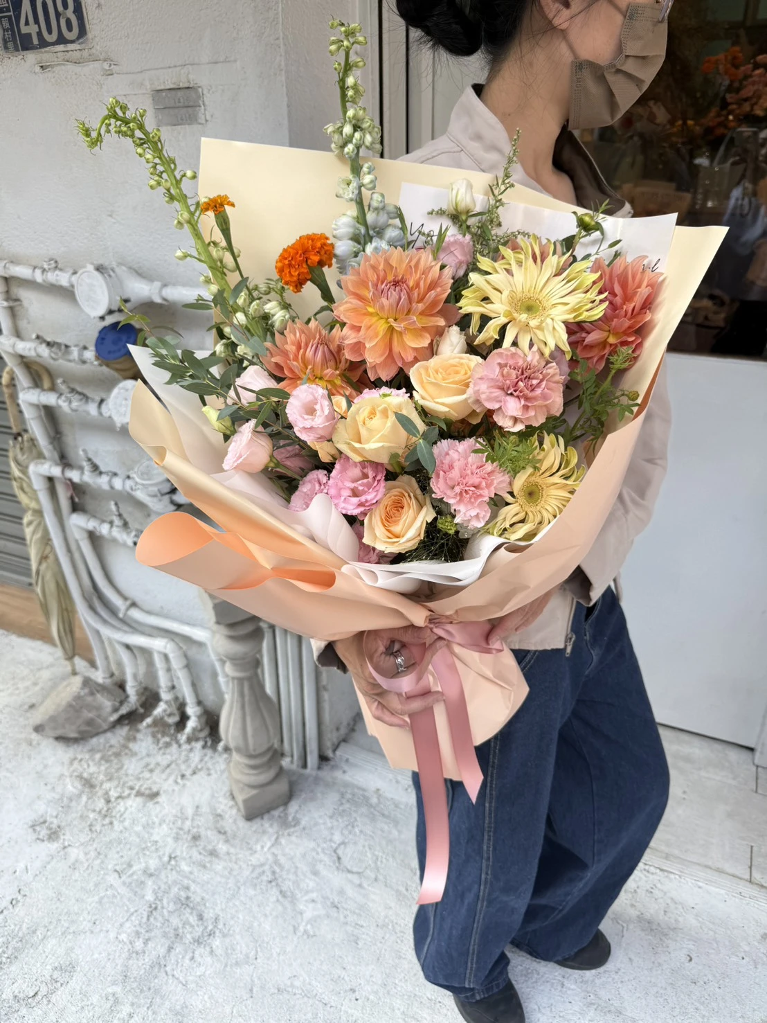 百花綻放-鮮花花束