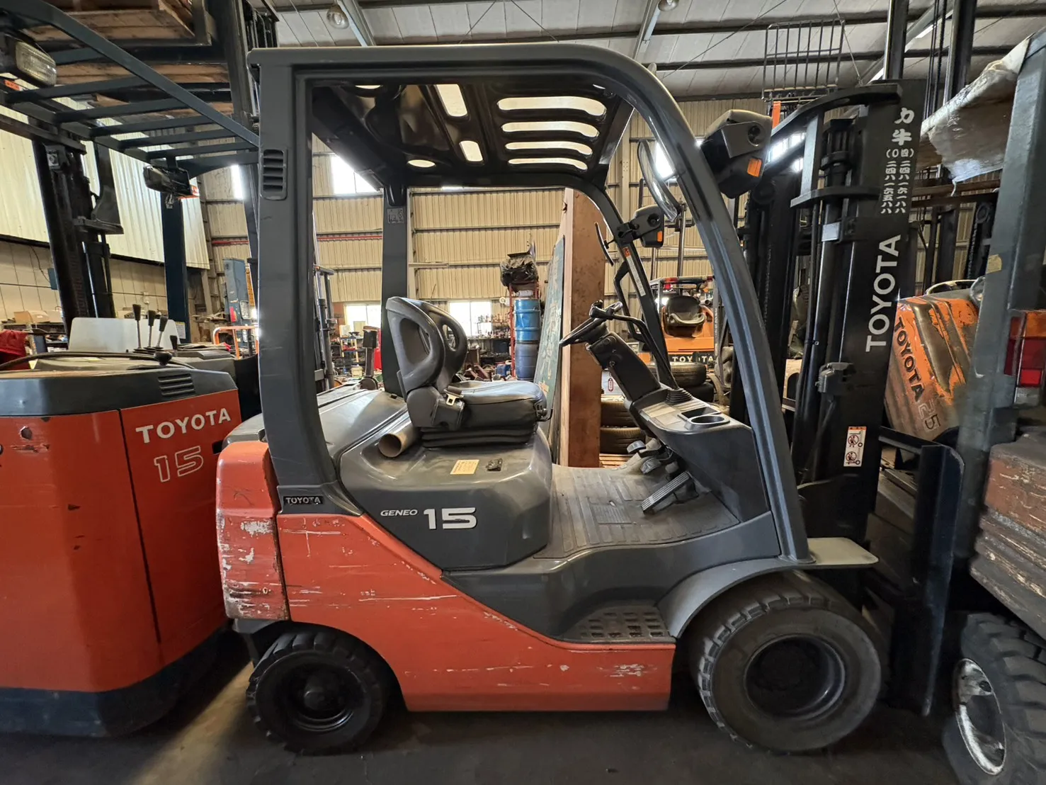 TOYOTA-1.5噸柴油堆高機