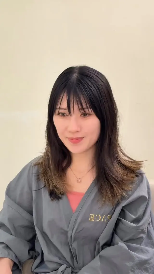 層次剪➕線條染