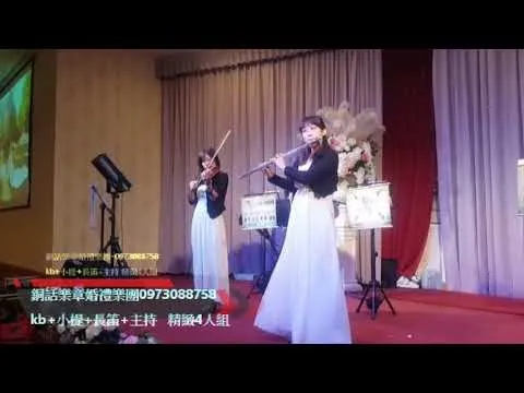 銅話樂章婚禮樂團-小提 Smooth criminal (岡山海中鮮宴會館)