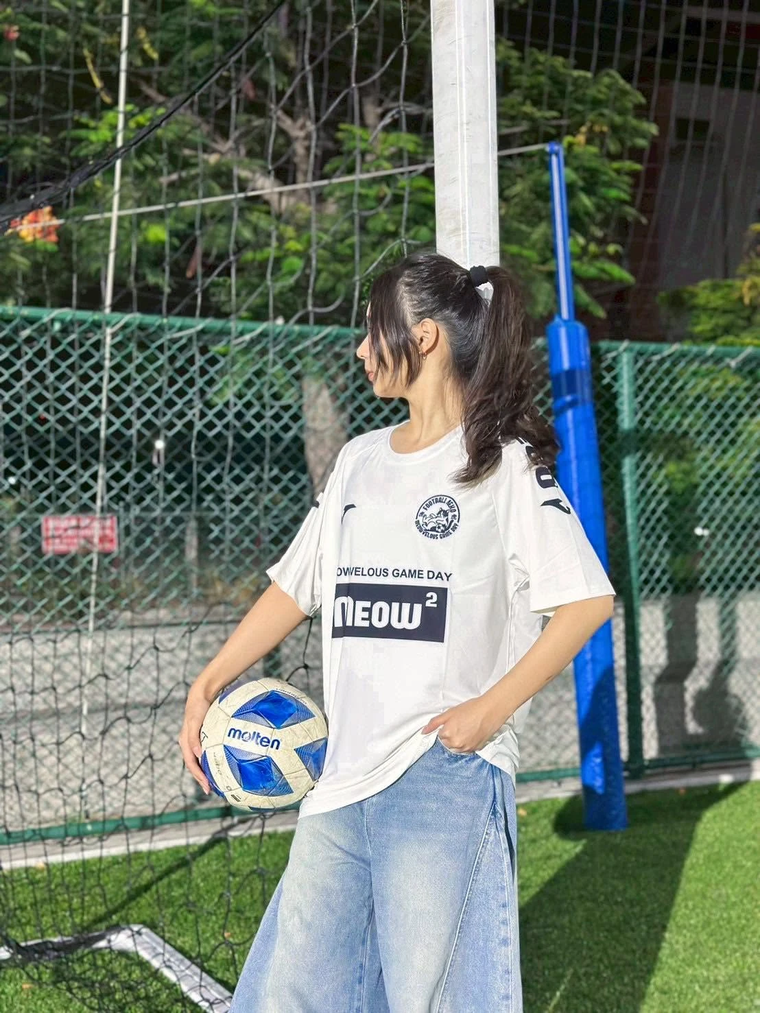 Football Neco 街頭風足球衣(白)