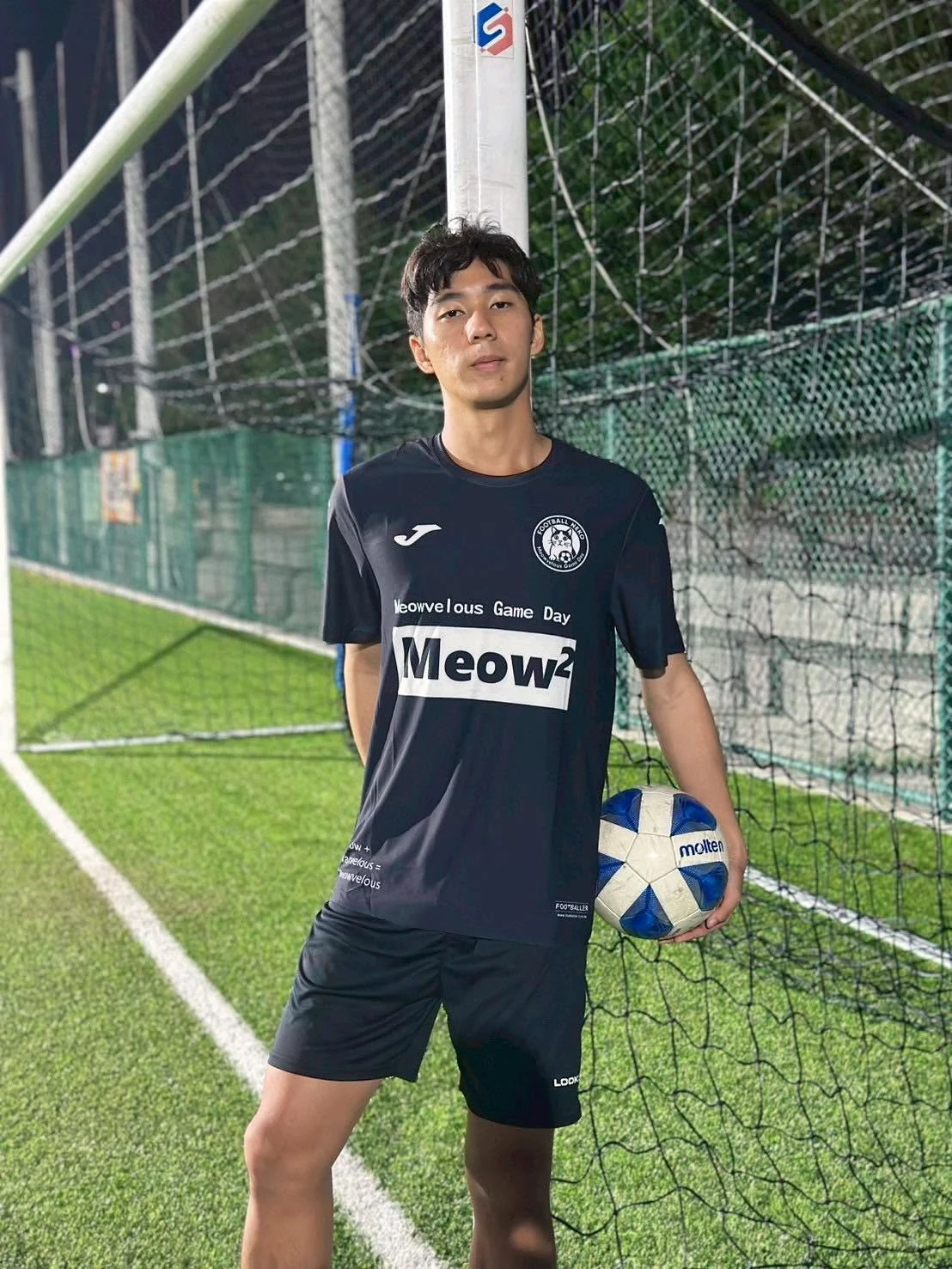 Football Neco 街頭風足球衣(黑)