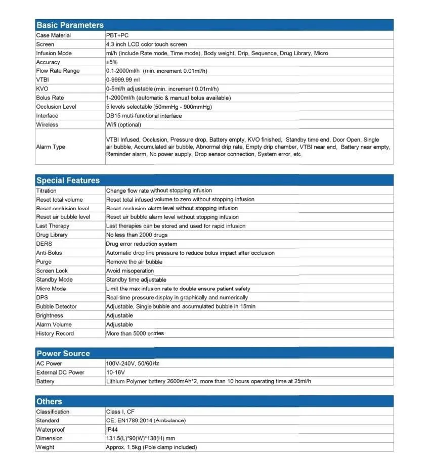 動物用IVPUMP 可輸血 V5