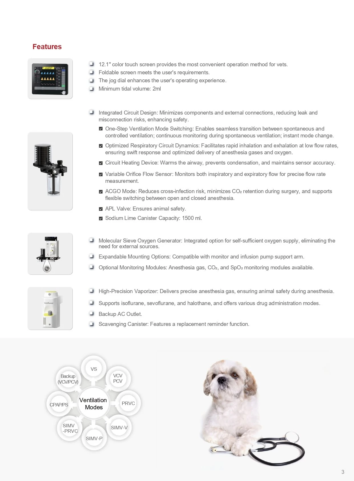 #動物用麻醉機 #含ETCO2模組 #含AG模組