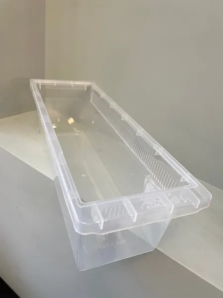 二代透明/黑色A6飼養盒 抽屜盒 守宮飼養盒 爬蟲盒 爬蟲櫃 守宮周邊 守宮用品 掌上明蛛