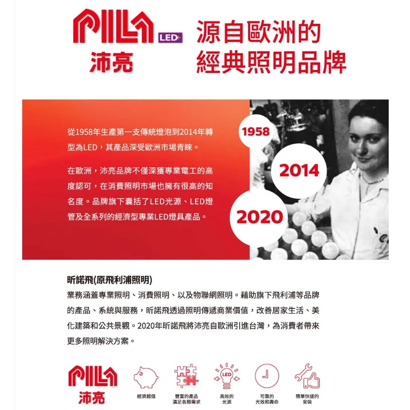 沛亮PILA ｜ LED崁燈 嵌燈 崁孔15CM 12W 全電壓 居家 客廳 廚房 餐應 臥室 走道 設計師常用款