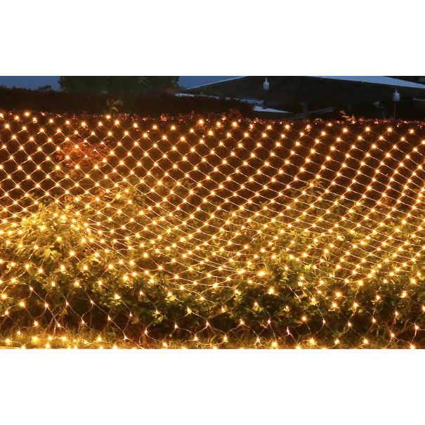 KAO’S | LED 網燈 漁網燈 聖誕燈 櫥窗 裝飾燈 露營 氣氛9W 可另加購外接跳機