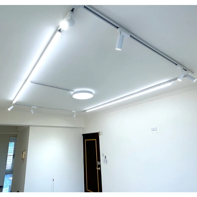 舞光｜LED 愛德華 軌道支架燈 二呎 四呎 RA90 商業空間 客廳 臥室 二線式軌道 光源一體式 泛光型 現貨