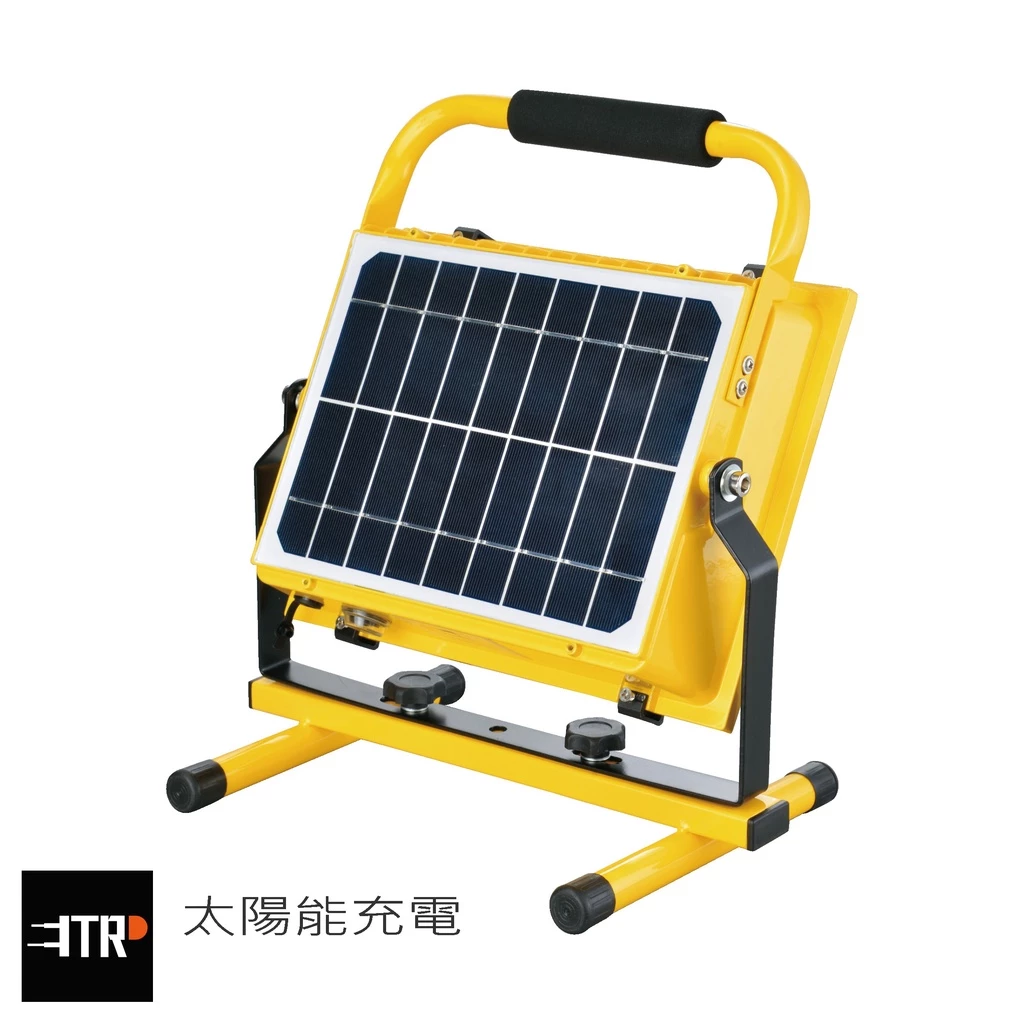 KAO'S | LED 太陽能 露營行動工作燈 戶外 防水 求救警示 三種充電方式 戶外燈 投光燈 露營 100W