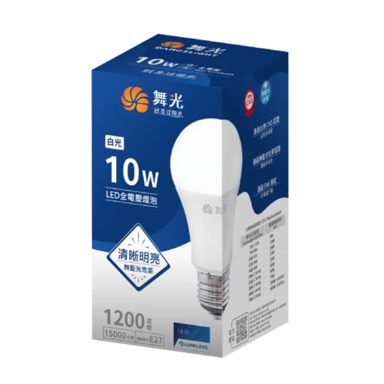 舞光｜ LED 燈泡 E27 10W / 12W / 16W LED球泡 電燈泡 無藍光 高效能 小宅 居家 設計師
