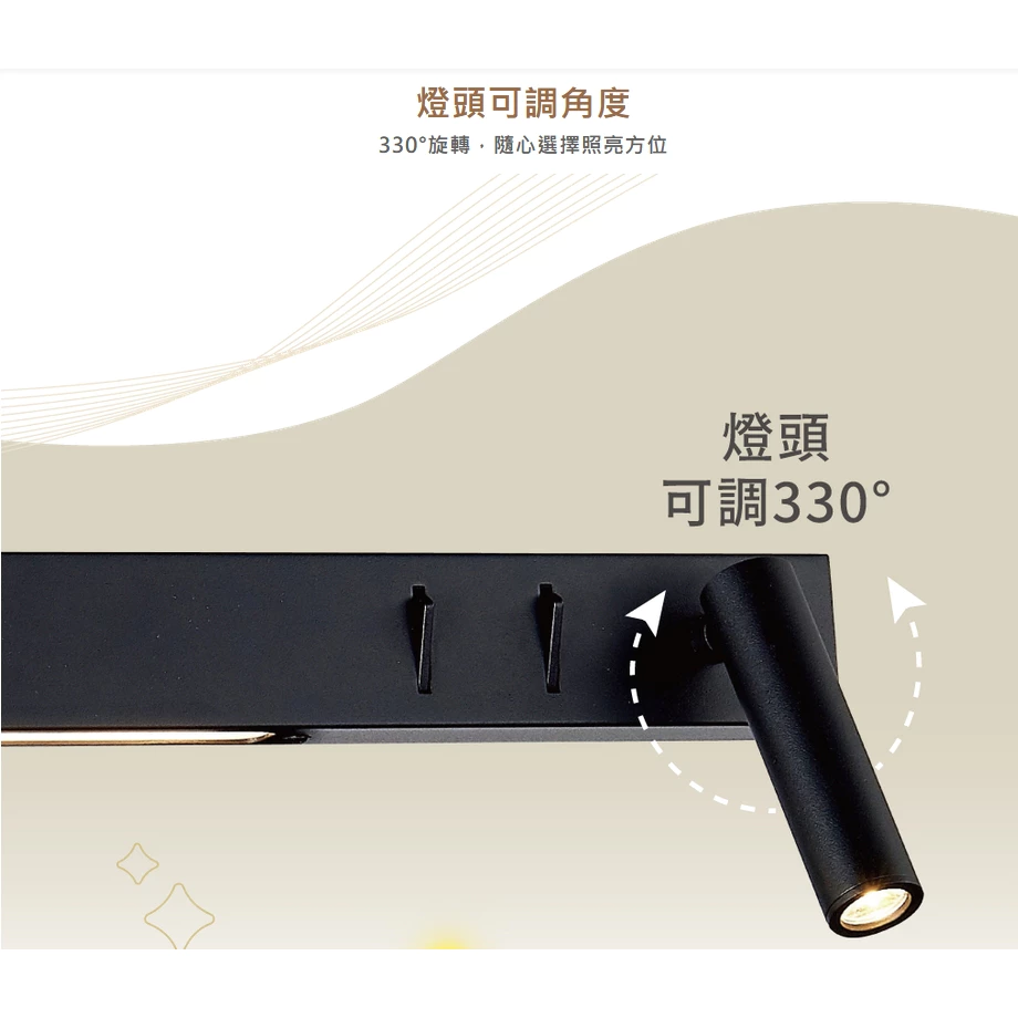 舞光 | LED 梅林 床頭壁燈 床頭燈 小夜燈 室內壁燈 床邊小燈 烤漆鋁合金 全電壓