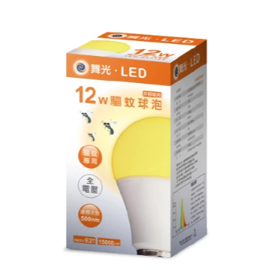 舞光｜LED 12W E27 驅蚊燈泡 防蚊燈泡 驅蚊燈 露營 戶外陽台 防蚊 全電壓